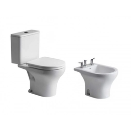 Combo de Baño Inodoro s/tapa mochila bidet - Veneto 3ag