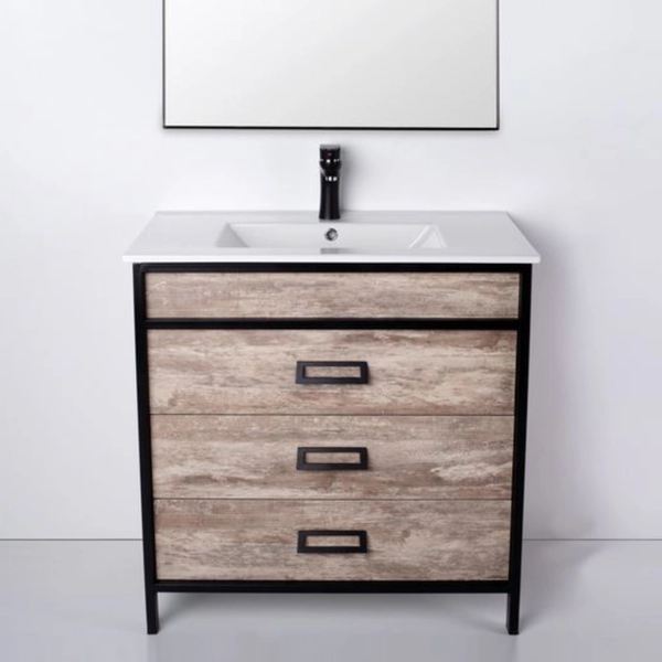 Mueble Campi Iron 80 Roble vintage 82x48x84 IR80R