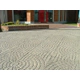 Piso Adoquinado de cemento Lanik 40x40 circ- chico gris 1203