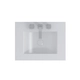 Mesada Ferrum Cadria 60cm c/bacha 1 ag LX61F B CDR-MS-003-BL