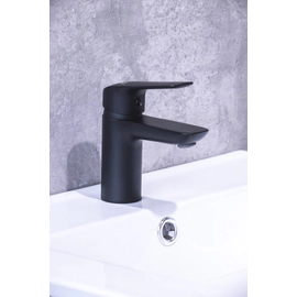 Griferia de lavatorio Ultragrif Logan Monoc bajo black UGB1013B01