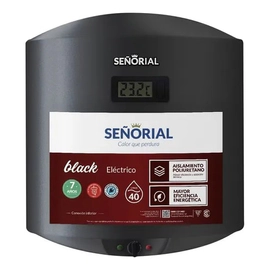 Termotanque Señorial Electrico Black 40  330092