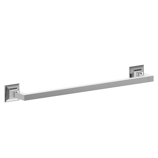 Accesorio de baño Hidromet New Castle toallero barral cromo 50041CRCR
