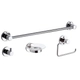 Kit de accesorios de baño FV arizona plus 4 piezas 0179.04/B1-CR
