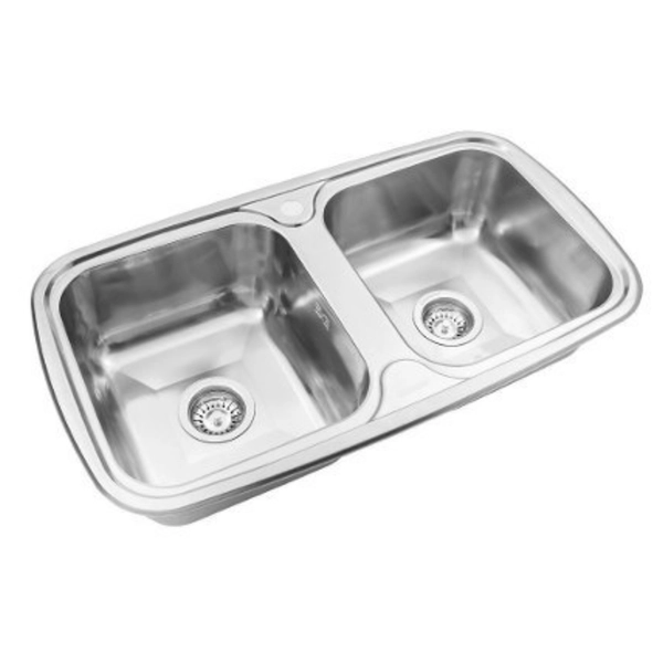 Bachas Cocina Johnson Doble 83x47x18 Zara D84A