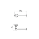 Accesorio Andez Portarrollo s/Tapa Match Classic cr 207.19.1.04.04
