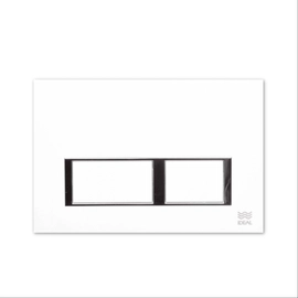 Tecla Ideal melodía dual blanca 80110