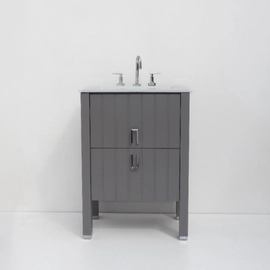 Vanitory Campi mueble sin mesada deck gris 62x48x84 DE60G
