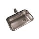 Bacha Cocina Johnson Simple Con Antirrebalse 52x32x18 Z52/18