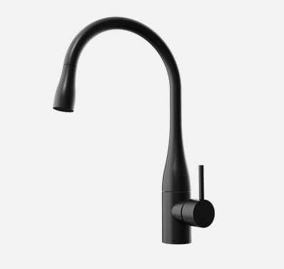 Griferia De Cocina Monocomando Wine Negro Andez 400.16