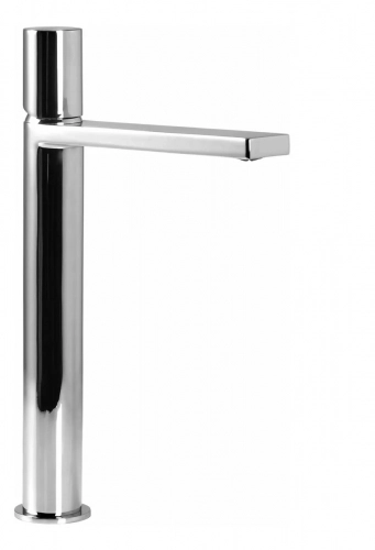 Griferia Lavatorio Monocomando Lounge Mesada Alto Cromo Piazza 10702