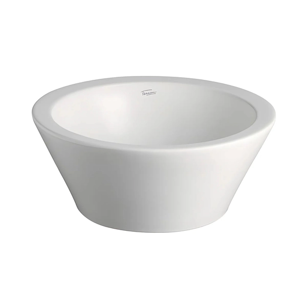 Bacha de lavatorio Ferrum marina de apoyar blanca MLS-BH-114-BL
