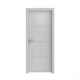 Puerta linea premium Famossul semisolida blanca 2100x900x35 3frisos 1058830