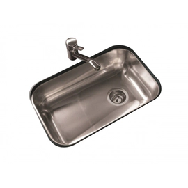 Bacha Cocina Johnson Simple Con Antirrebalse 52x32x18 Z52/18