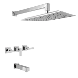 Griferia de ducha c/transf Peirano Castilla 80-153