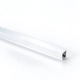 Listel recto Moldumet 10x10mm aluminio brillante AUR80