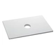 Placa porta bacha Ferrum 60x46cm armonica blanca SX60F-B