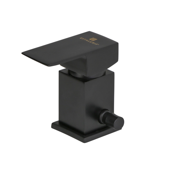 Griferia bidet monocomandoEstalgrif New Quartier black 5001-BD-B