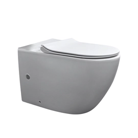 Inodoro largo c/asiento Peirano Stone blanco ino104-1(B)