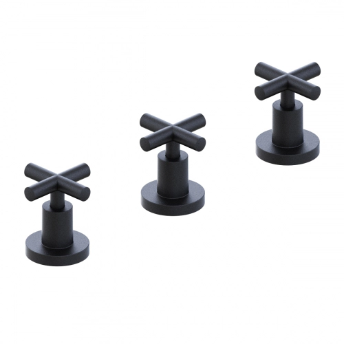 Griferia de bidet Hidromet Sun cruz Black 4502