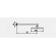 Griferia de ducha sin transf Hidromet Block lever 3409
