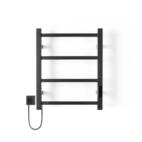 Toallero electrico Atrim Cubic Petit Negro mate 1136+