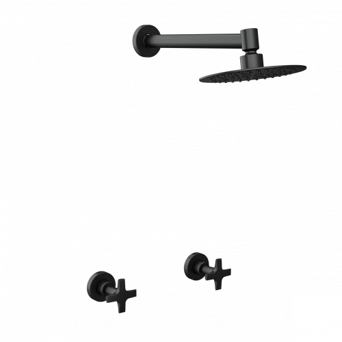 Griferia para ducha Andez up negro