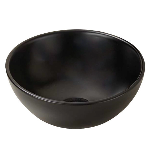 Bacha porcelana de apoyar 28.5x28.5x11.5mm negra A267NE