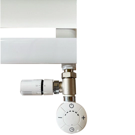 Kit conversor elect. p/toallero termostatizable blanco KCETERB