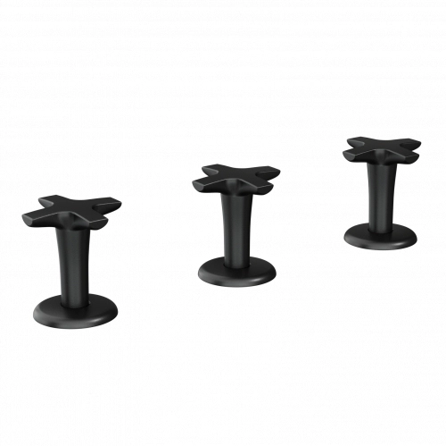 Griferia para bidet Andez up negro