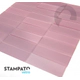 STAMPATO MALLAS (30x30)TIPO SUBWAY ROSA LISO
