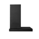 Campana de cocina negra ECOCLIMA con motor 600 Narrow 15196N