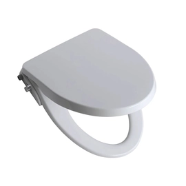Tapa de inodoro Ferrum traful con sistema bidet TRA-TP-006-BL