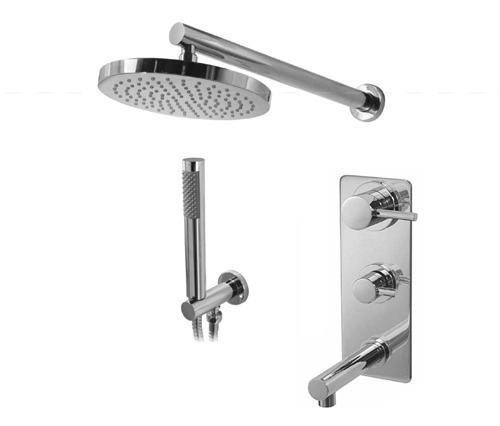 Griferia baño Hidromet One 3 Vias Bañera Transf.+Duchador
