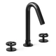 Griferia lavatorio de apoyo Ring Hidromet black 11506NEGR