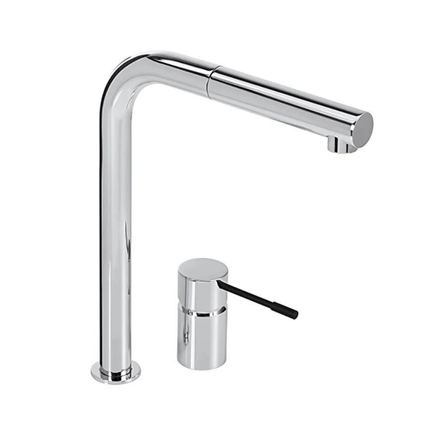 Griferia kitchen pro 10318 con rociador extraible Piazza