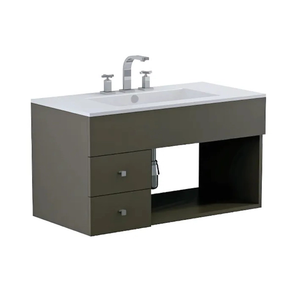 Mueble vanitory Ferrum 90x46 cadria de colgar CDR-MB-021-M0