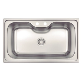 Bacha de cocina Tramontina 86x50 morgana maxi 78fx satinado 93801122