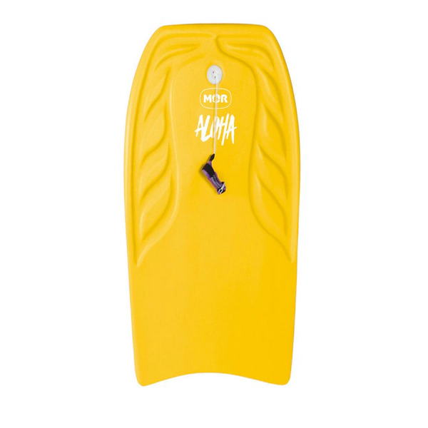 TABLA BODYBOARD DE 72CM COLOR AMARILLO MOR ALOHA