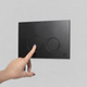 Tecla Ideal Ritmo Negro mate 80040