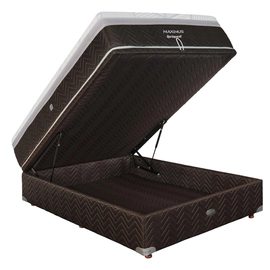 Sommier Baulera Roomy y Colchon MAXIMUS 140x190