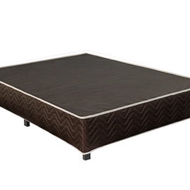Base Sommier Springwall Easy Bed 140x190 2 Plazas Para Armar Color Marrón