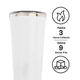 Vaso Corkcicle Tumbler 709Ml - Gloss White