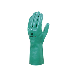 GUANTE NITRILO VERDE FLOCADO LONG 33CM N°10 DELTA PLUS VE801VE