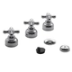 Griferia Bidet FV Malena 295/16 Cromo