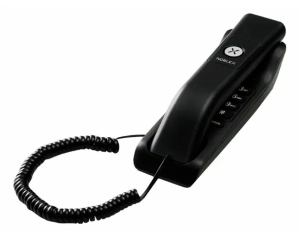 Teléfono Fijo Noblex NCT200P Alámbrico Negro