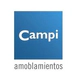 Mueble Campi Space 60 c/mesada loza blanco-roble