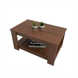 Mesa Tables Ratona De Living Melamina 68 X 45 X 36 CAOBA TABACO