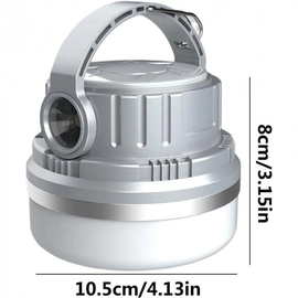 LÁMPARA CAMPING FAROL COLGANTE LINTERNA RECARGABLE SOLAR USB