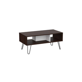 MESA CENTRO NORDICA WENGUE - BLANCO